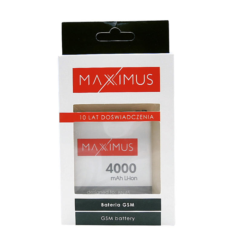 Bateria Maxximus 4000mah Xiaomi Redmi Note 5 / 4 Bateria Maxximus 4000mah Xiaomi Redmi Note 5 / 4