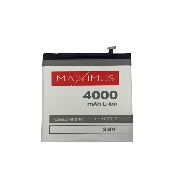 Bateria Maxximus 4000mah Xiaomi Redmi Note 7