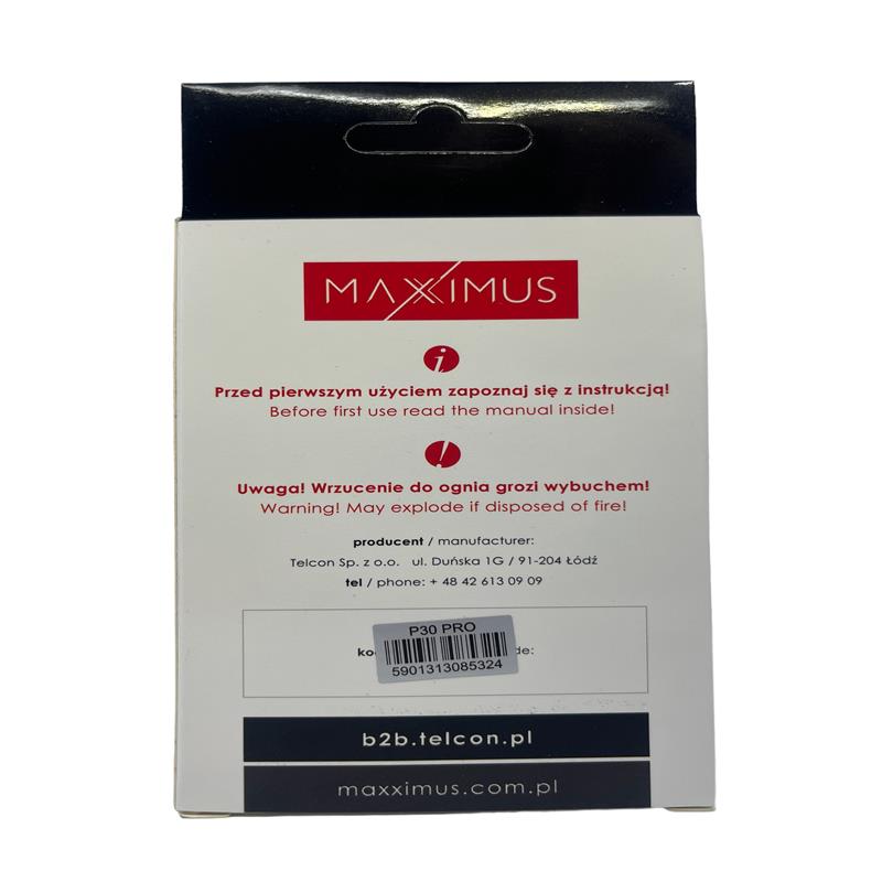 Bateria Maxximus 4100mah Huawei P30 Pro / 5