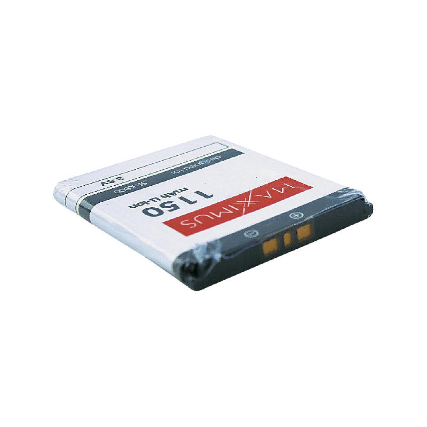 Bateria MAXXIMUS SONY ERICSSON K800, AINO, NAITE, SATIO, C702, K550, M600 1150mAh Sony NAITE / 3