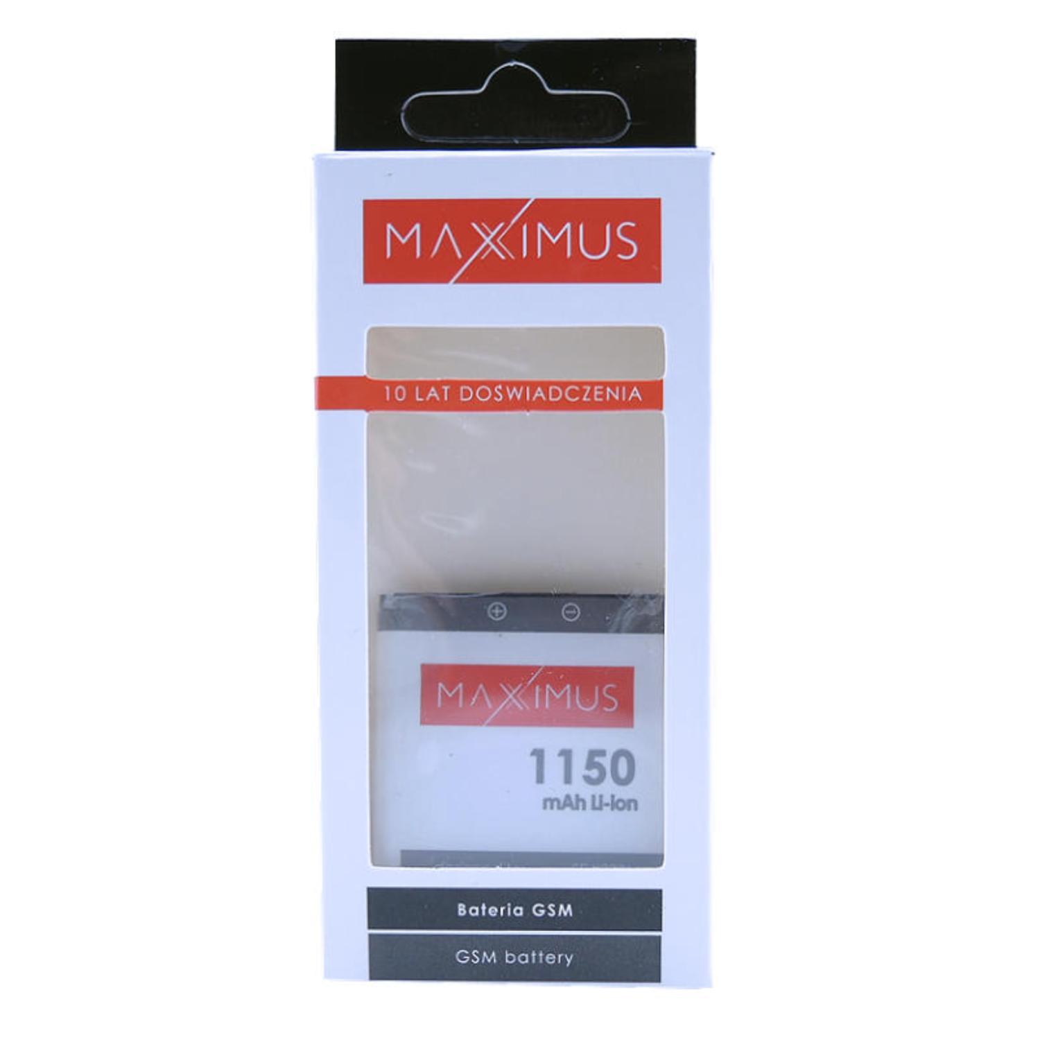 Bateria MAXXIMUS SONY ERICSSON K800, AINO, NAITE, SATIO, C702, K550, M600 1150mAh Sony NAITE / 4