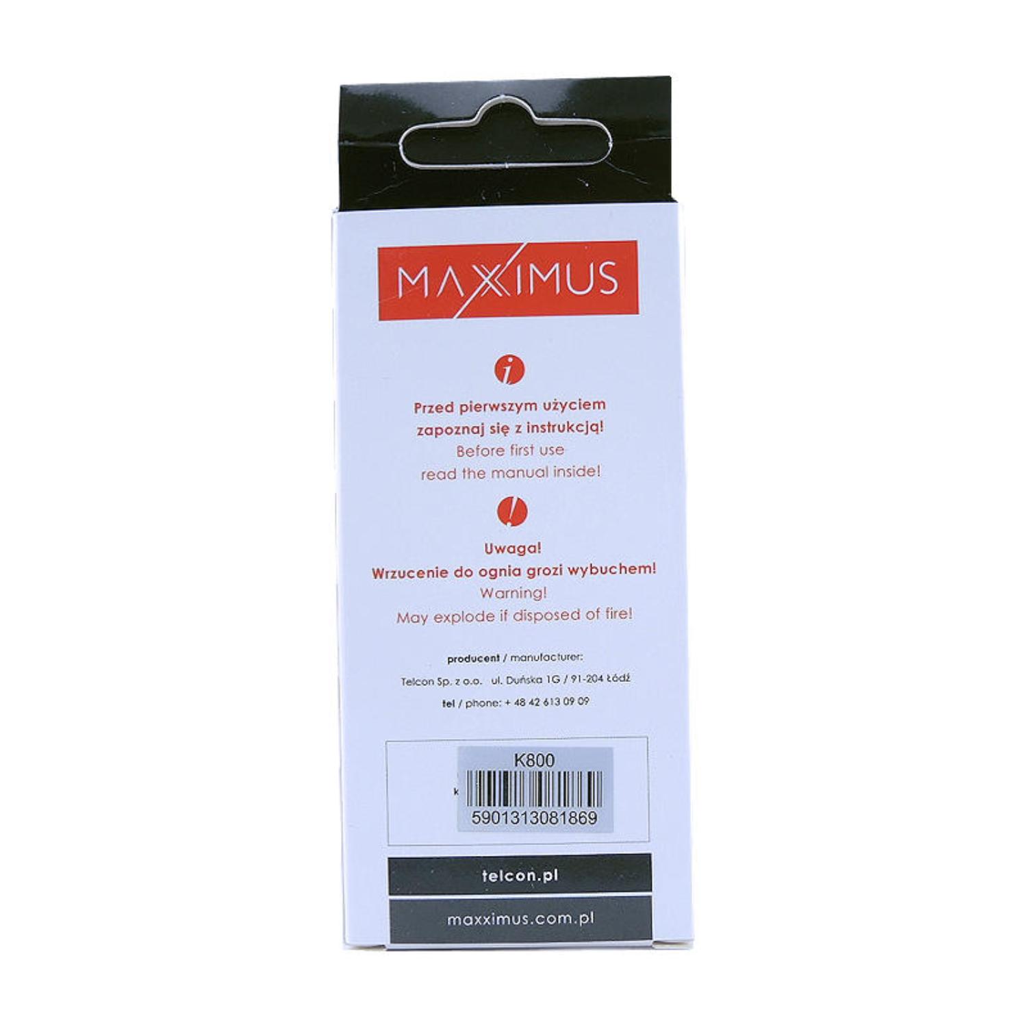 Bateria MAXXIMUS SONY ERICSSON K800, AINO, NAITE, SATIO, C702, K550, M600 1150mAh Sony NAITE / 5