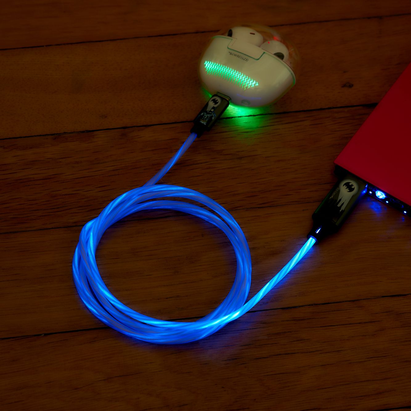 Batman kabel USB-C- Lighting  Batlogo 1,2 m 10W / 5