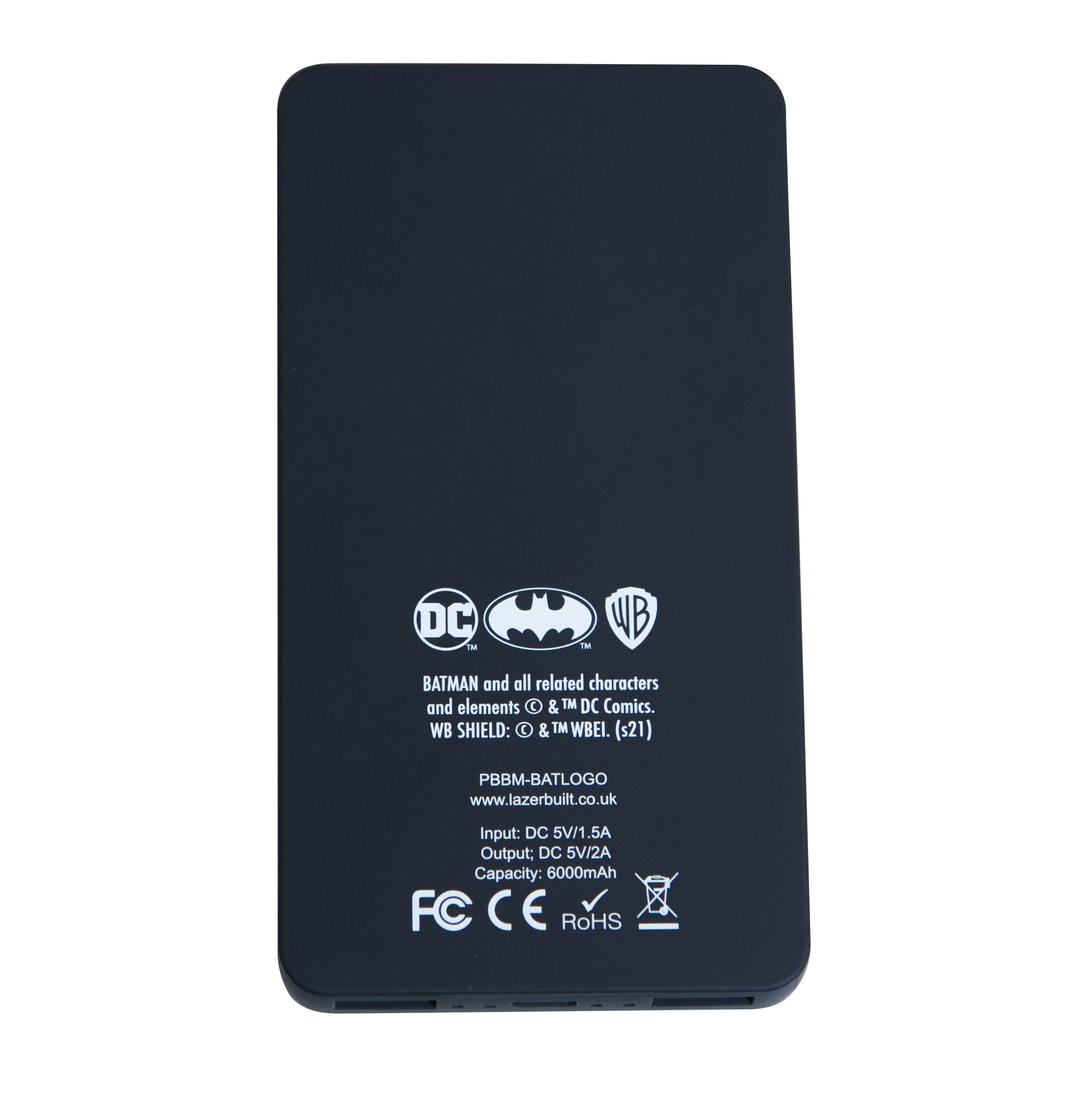 Batman power bank 6000 mAh Light-Up Batman Logo / 7