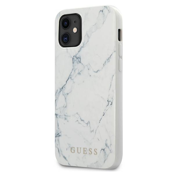  bia�e hard case Marble Apple iPhone 12 Mini 5,4 cali