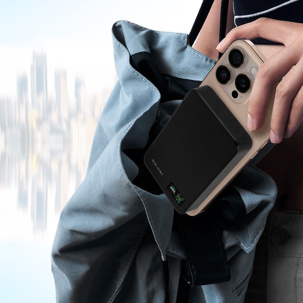 Blavec Power Bank 10000mAh 22,5W USB-C Magsafe czarny / 6