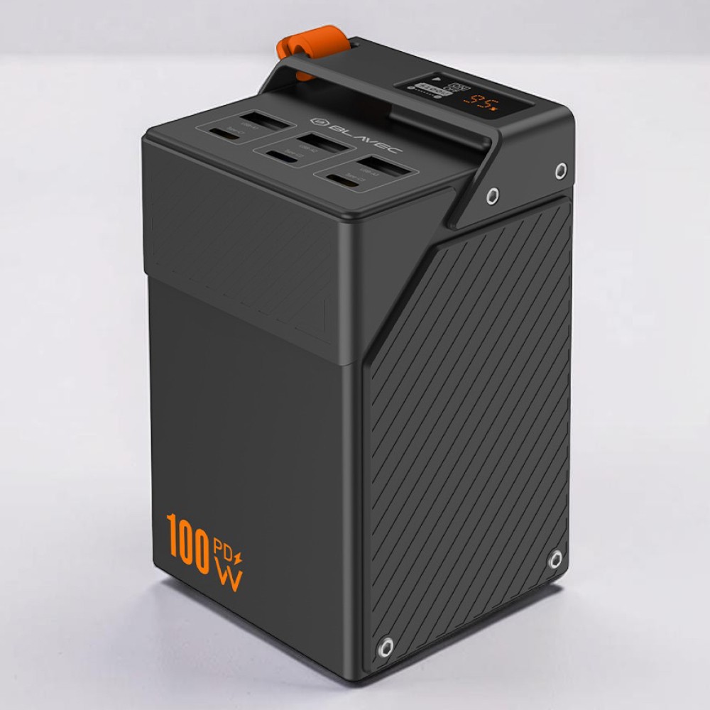 Power Bank Blavec 50000mAh 100W 3xUSB-C 3xUSB-A czarny myPhone Hammer 4 Plus / 7 Power Bank Blavec 50000mAh 100W 3xUSB-C 3xUSB-A czarny myPhone Hammer 4 Plus / 7