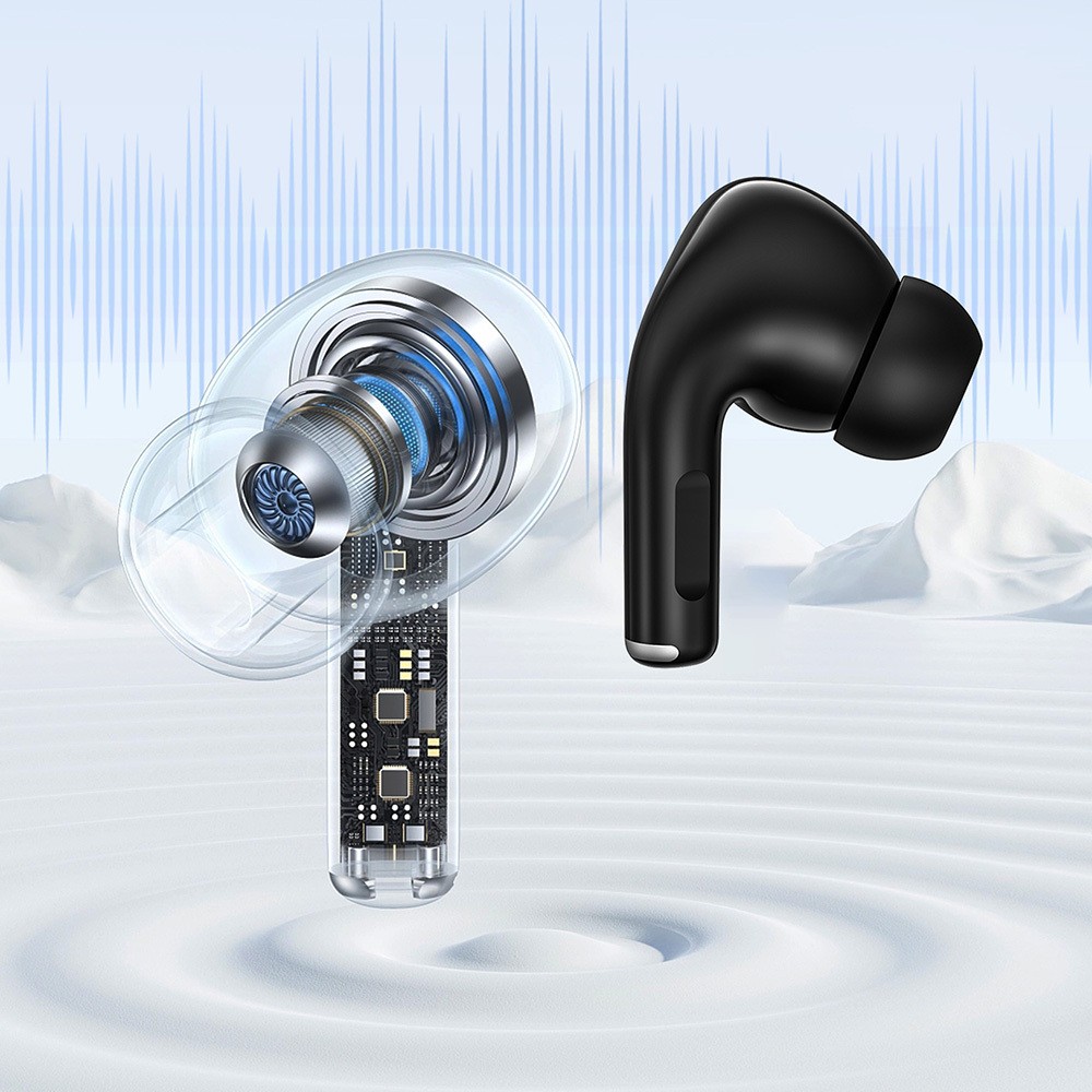 Blavec S�uchawki Bluetooth TWS BW-02 Carbon czarne Samsung Galaxy Grand Neo (i9060) / 5