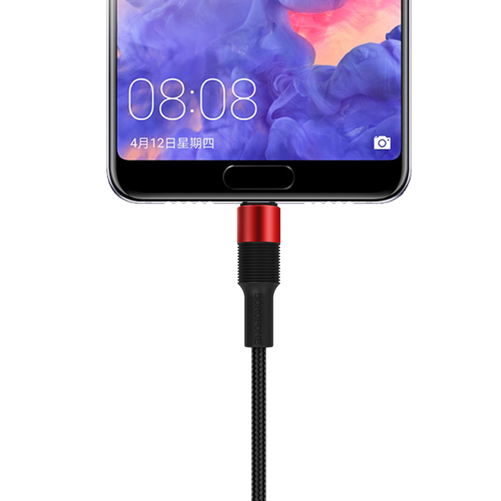 Borofone Kabel BX21 Outstanding typ-C czerwony 3A 1m / 4