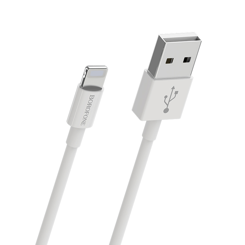 Borofone Kabel BX22 Bloom 8-pin bia�y 1m / 2