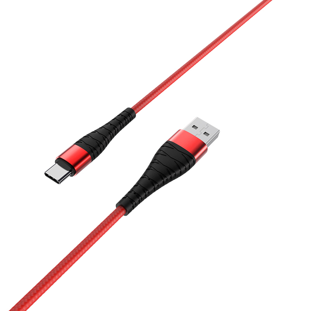 Borofone Kabel BX32 Munificent typ-C czerwony 3A 1m / 2