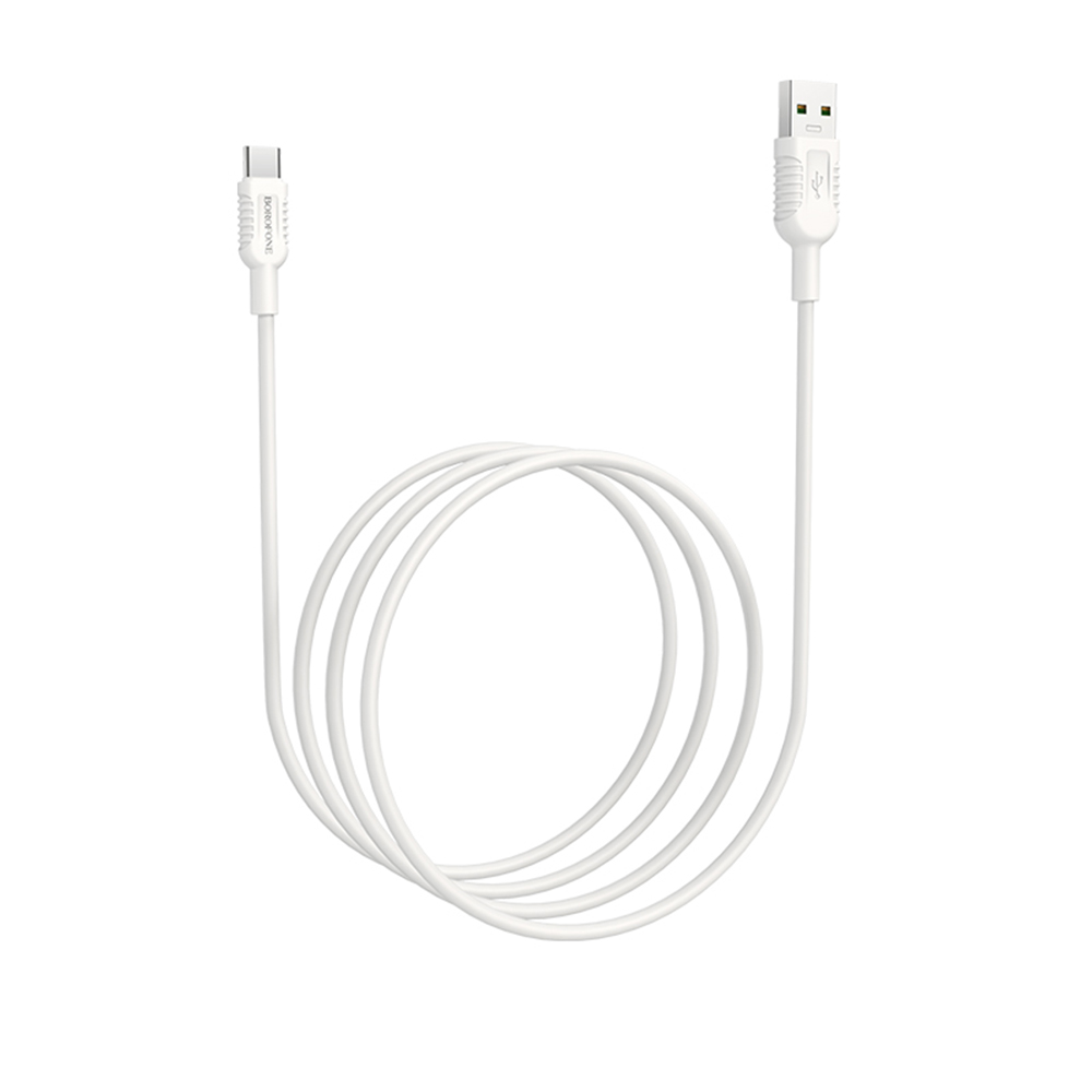 Borofone Kabel BX33 Billow typ-C bia�y 5A 1,2m