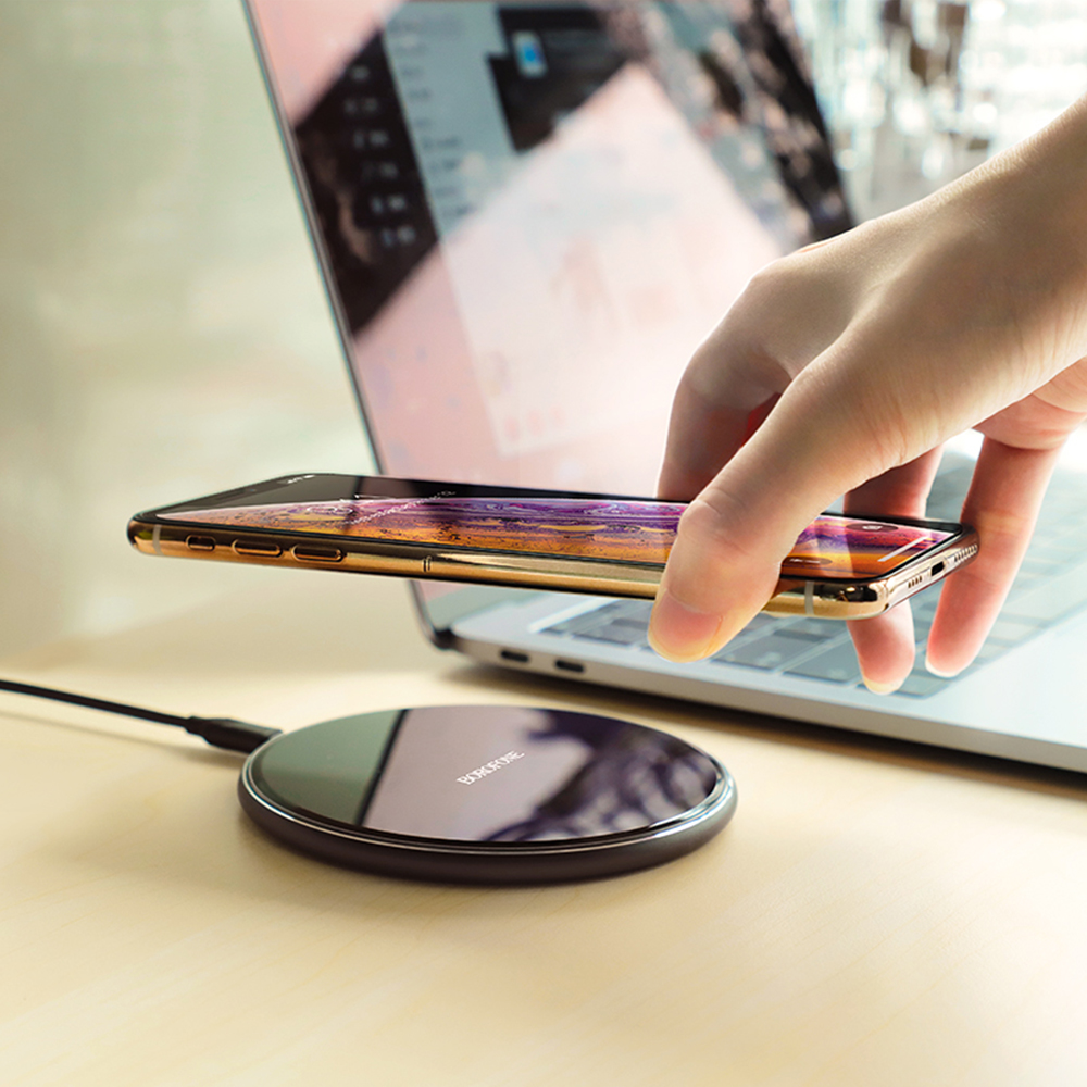 Borofone �adowarka indukcyjna BQ3 Preference czarna / 3