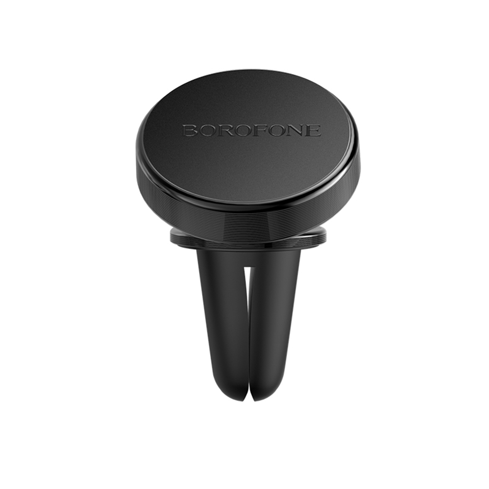 Borofone Uchwyt samochodowy BH6 Platinum czarny magnetyczny do kratki / 3