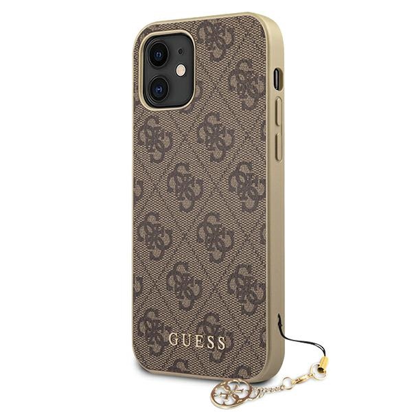  br�zowe hard case 4G Charms Collection Apple iPhone 12 Pro Max (6.7 cali)