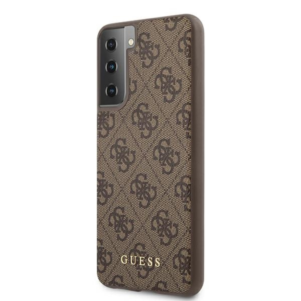  br�zowe hard case 4G PU Metal Logo Samsung s21 / 2