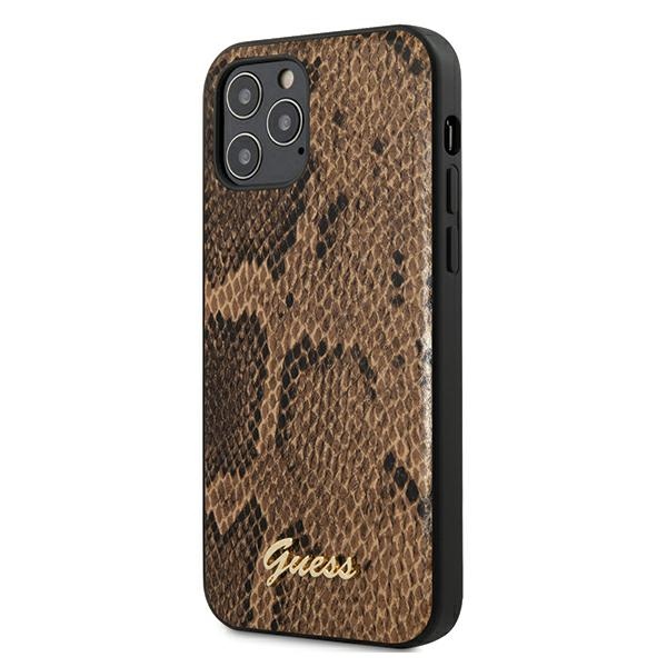 br�zowe hard case Script Python Collection Apple iPhone 12 Pro Max (6.7 cali)