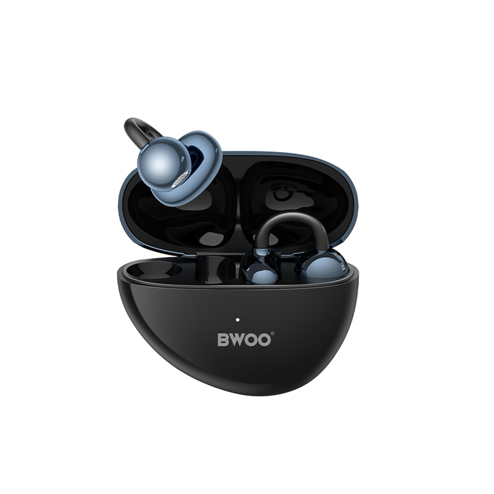 Bezprzewodowe s�uchawki klipsy TWS BWOO BO-BW99WH czarne Motorola Edge 50 Fusion / 3