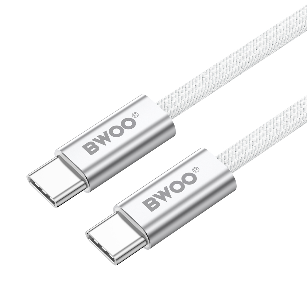 BWOO kabel Pleciony USB-C - USB-C 1m 240W Superszybkie �adowanie BO-X317C-C / 2
