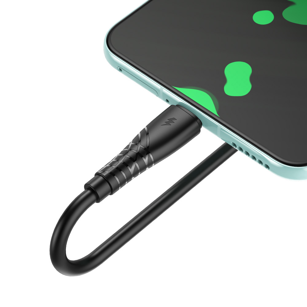 BWOO kabel USB - USB-C 1m 27W 3A czarny BO-X318C / 3