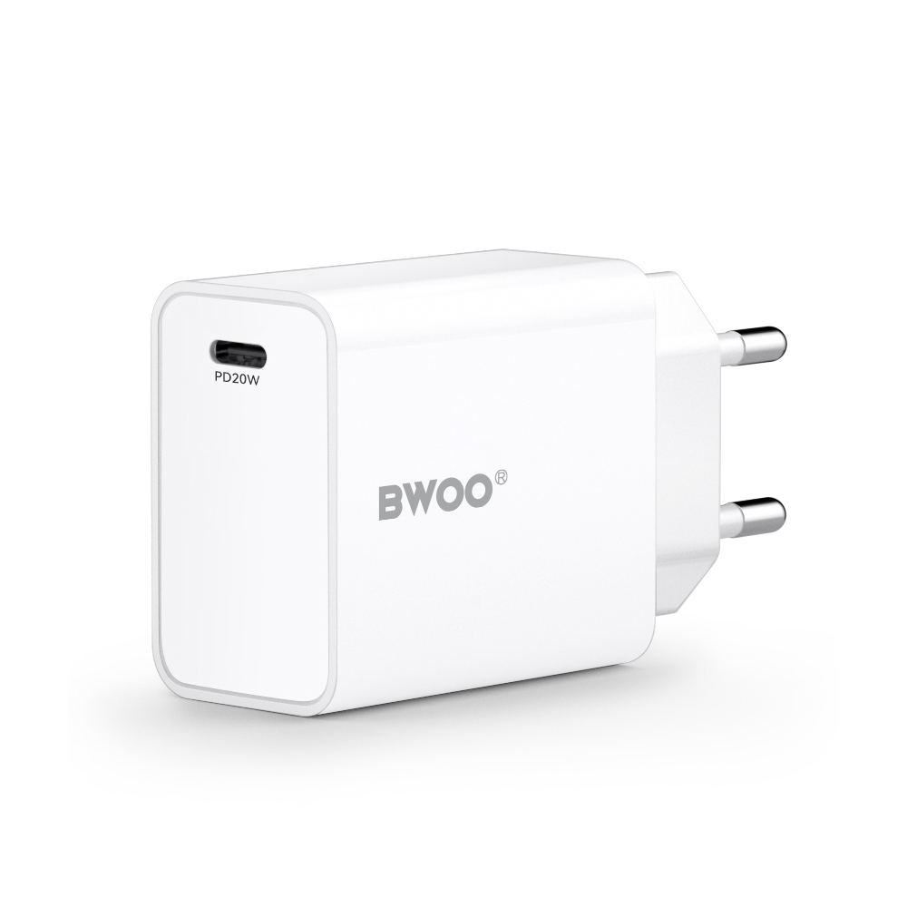 BWOO �adowarka sieciowa 20W CDA226 QC 1x USB-C bia�a