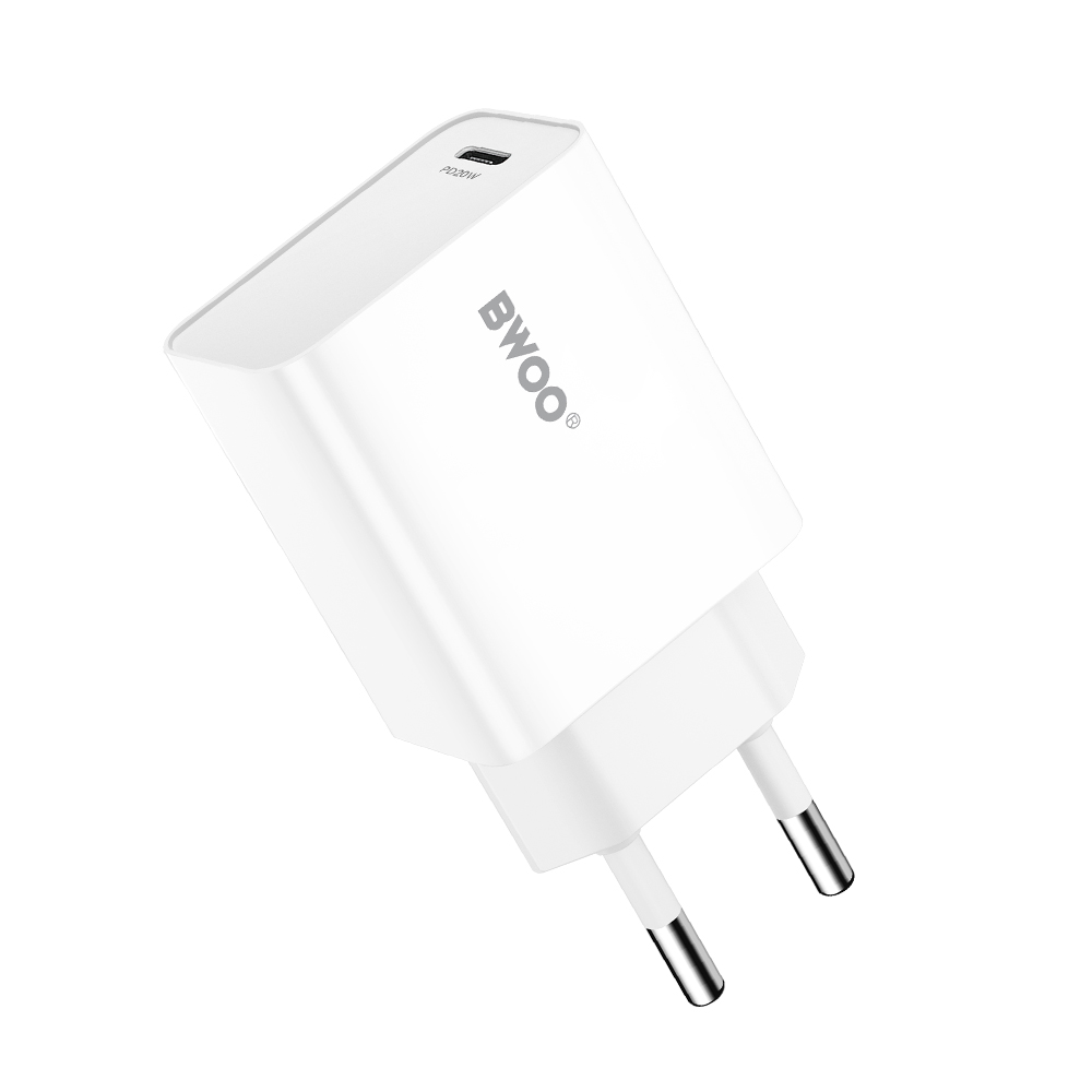 BWOO �adowarka sieciowa 20W CDA226 QC 1x USB-C bia�a / 3