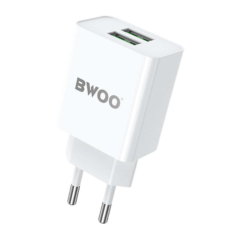 BWOO �adowarka sieciowa BO-CDA123 5V 2,4A Wall charger 2 x USB-A / 3