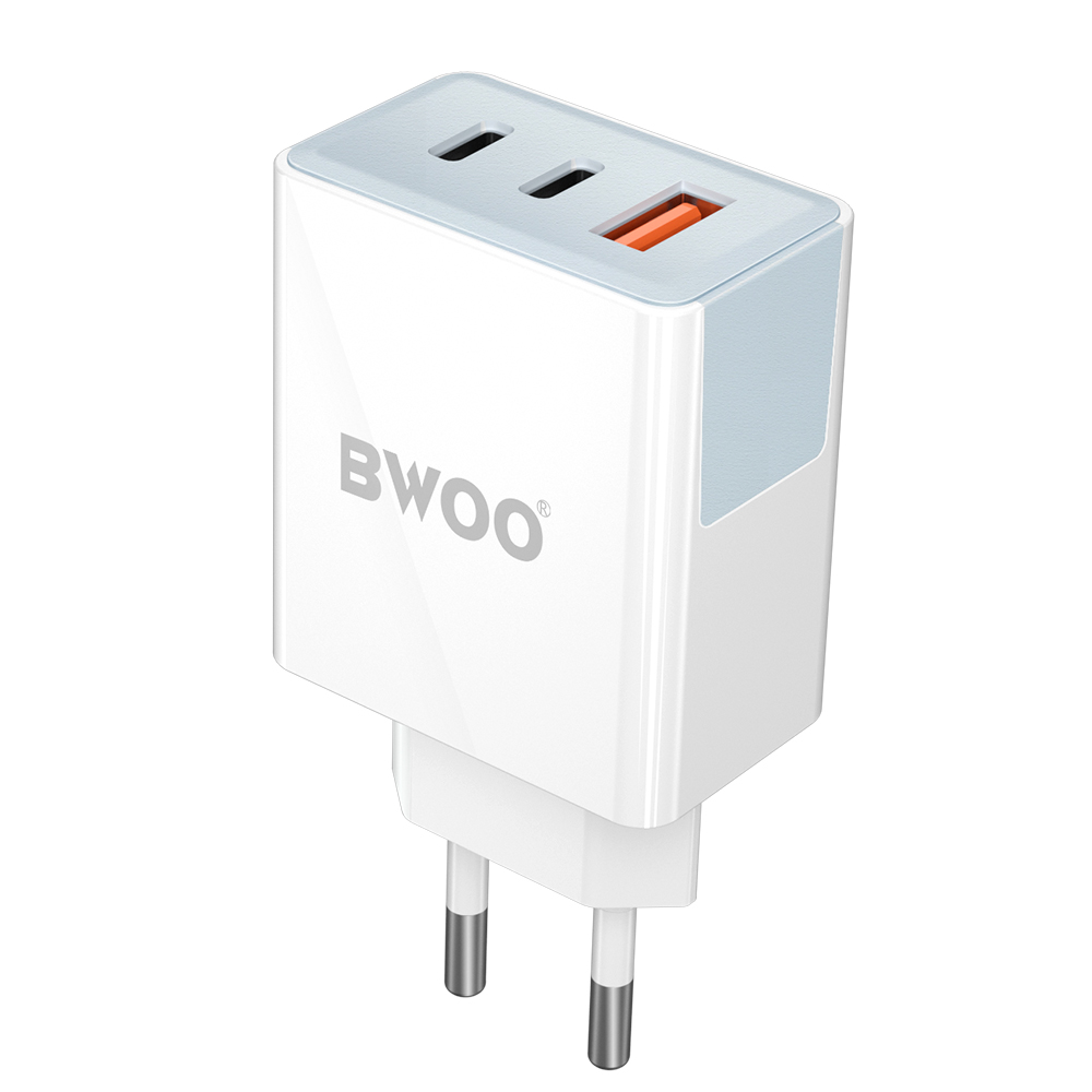 BWOO �adowarka sieciowa CDA133 40W wall charger 2 x USB-C ,1 x USB-A