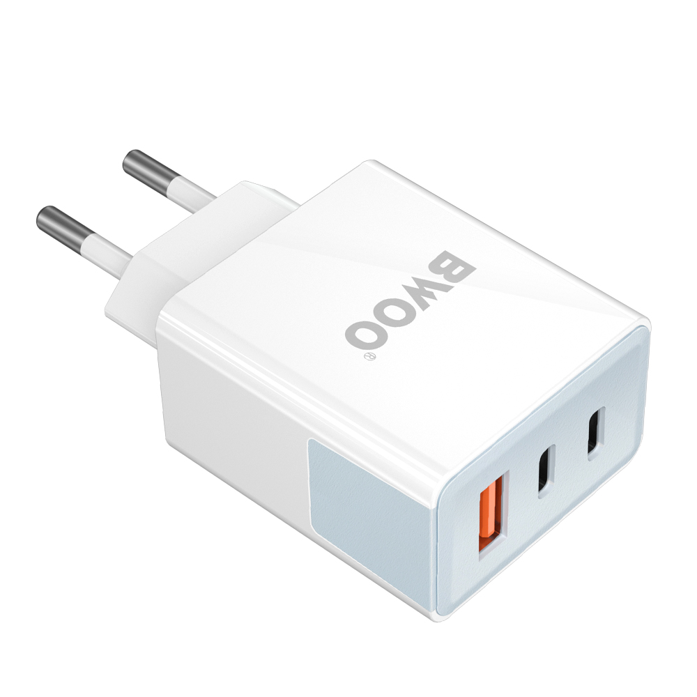 BWOO �adowarka sieciowa CDA133 40W wall charger 2 x USB-C ,1 x USB-A / 3