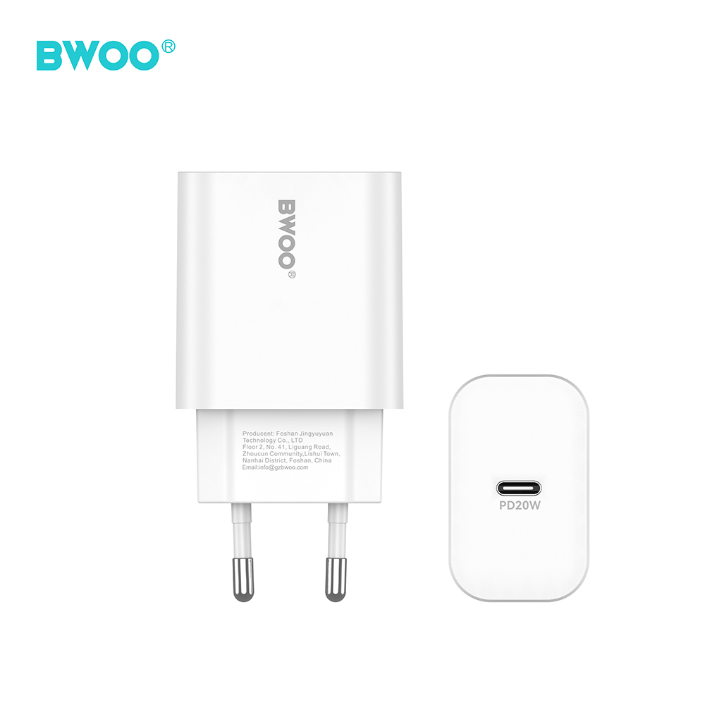 BWOO �adowarka sieciowa CDA233 PD 20W 1x USB-C bia�a / 3