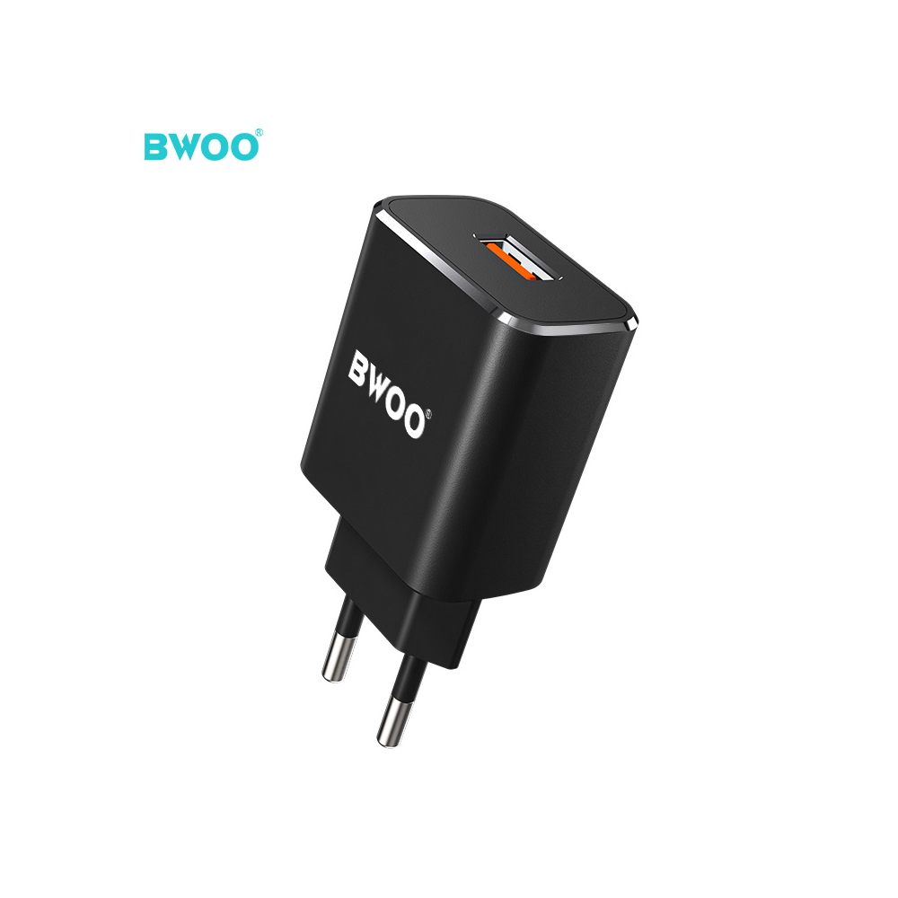 BWOO adowarka sieciowa CDA48 QC 3.0 1x USB czarna