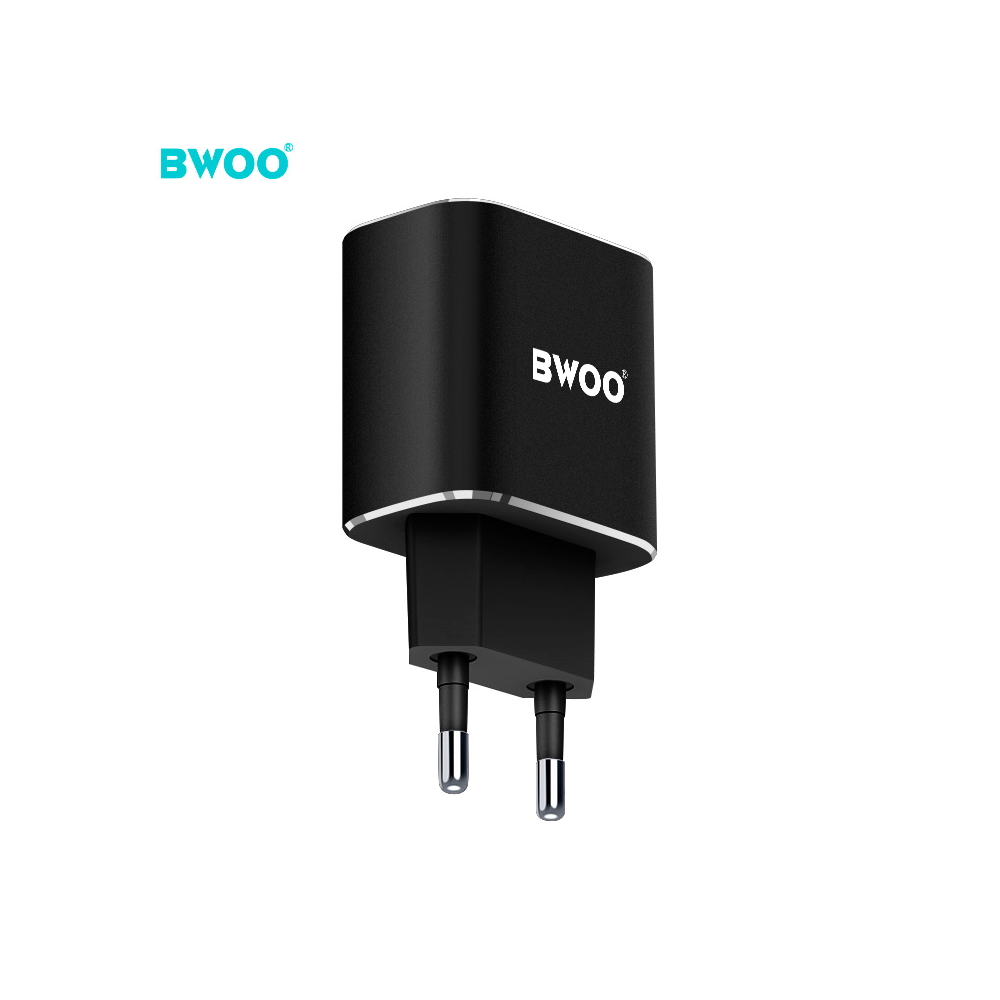 BWOO adowarka sieciowa CDA48 QC 3.0 1x USB czarna / 3
