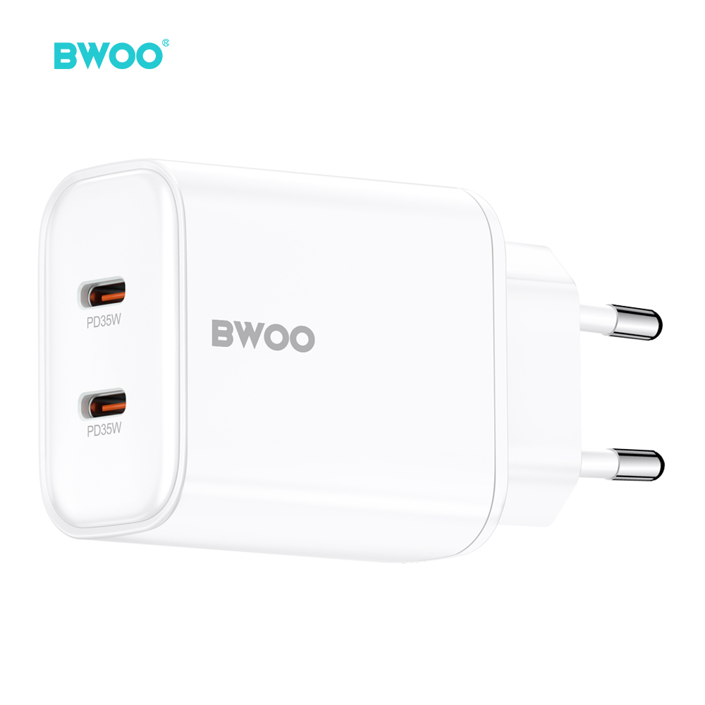 BWOO �adowarka sieciowa PD CDA206 USB-C 35W bia�y / 2