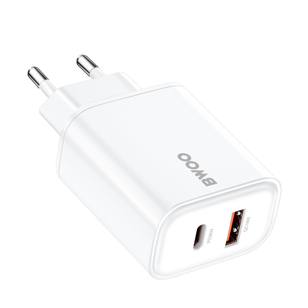 BWOO �adowarka sieciowa PD CDA207 1x USB 1xUSB-C 36W bia�y / 3