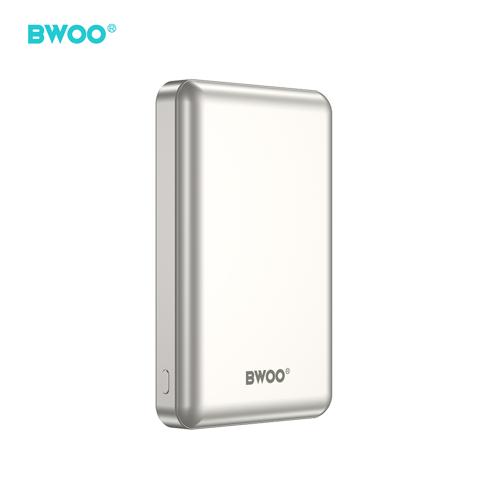 BWOO P82 BO power bank 10000mah 15w �adowanie bezprzewodowe jasnoszary / 4