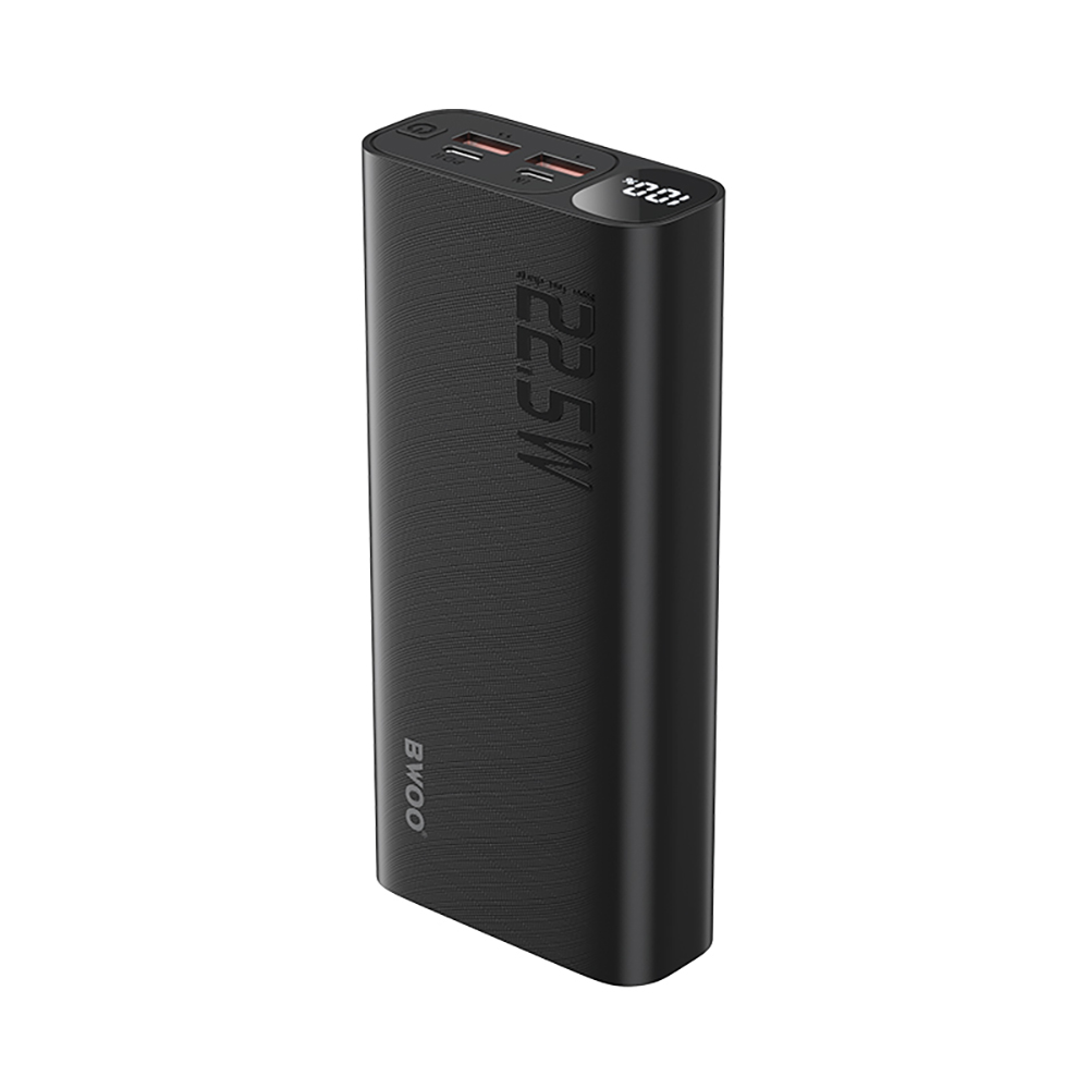 BWOO Power bank 20W, 20000 mAh z wy�wietlaczem LCD, czarny