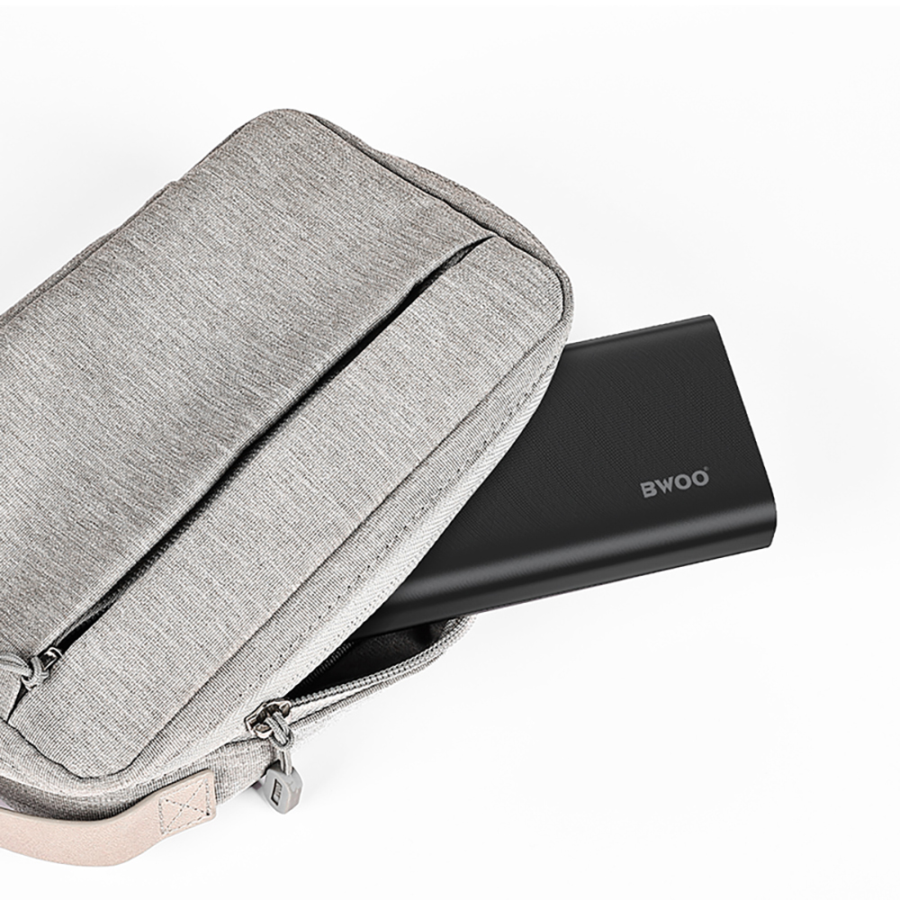 BWOO Power bank 20W, 20000 mAh z wy�wietlaczem LCD, czarny / 4