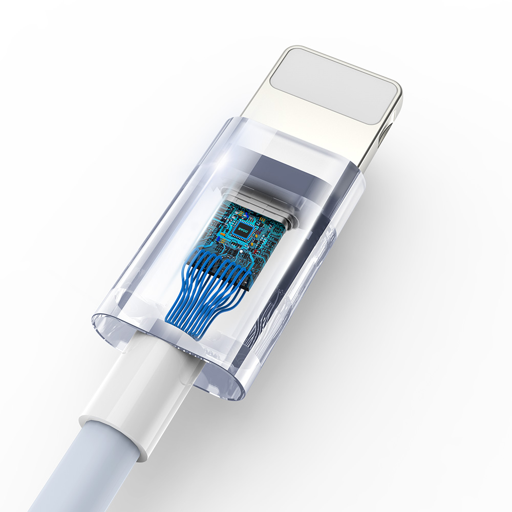 BWOO s�uchawki BO-HF10 Wired Earphone lightning stereo bia�e / 3