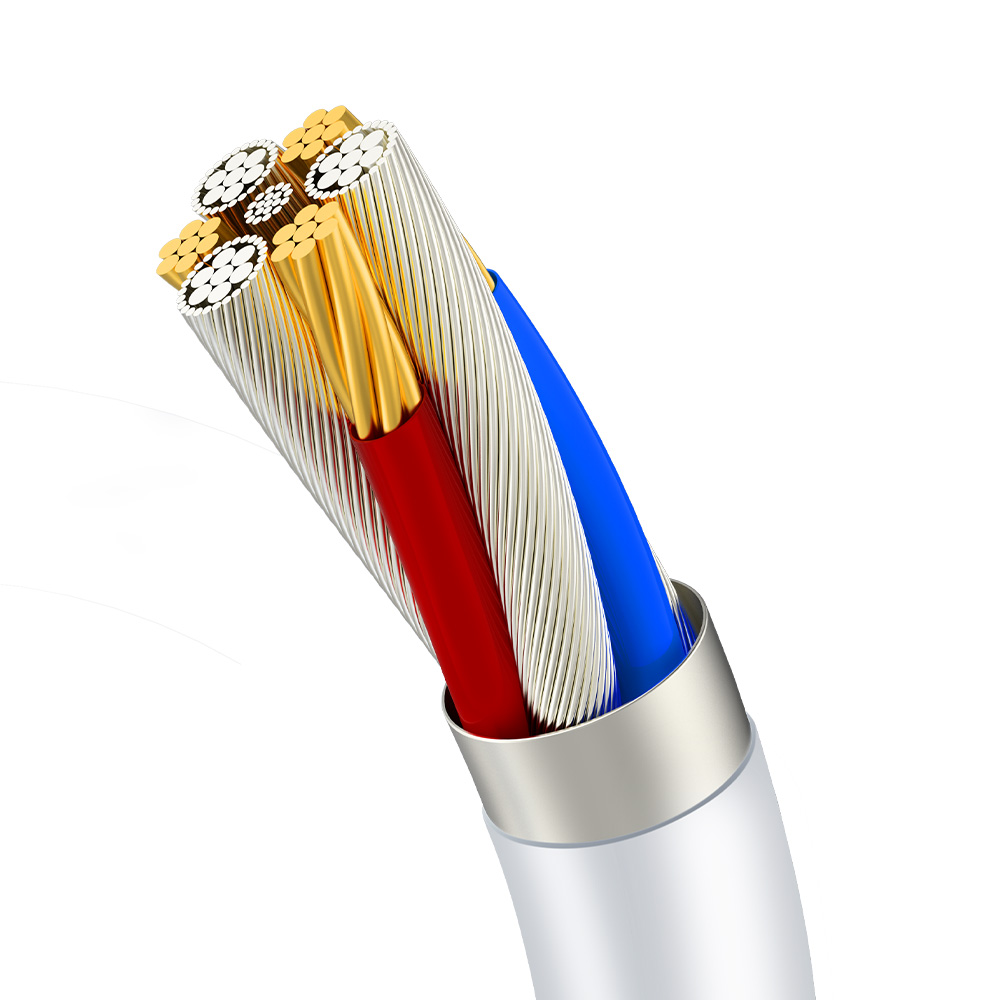 BWOO s�uchawki HF175 do Iphone 15 USB-C digital interface bia�e / 4