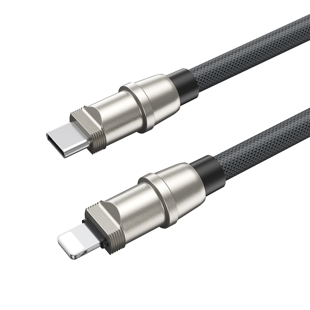 BWOO Smycz, zawieszka, kabel 27W USB-C do lightning, 0,3 m