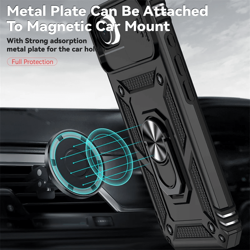 Pokrowiec Camshield Case czarny Honor 400 Pro / 6