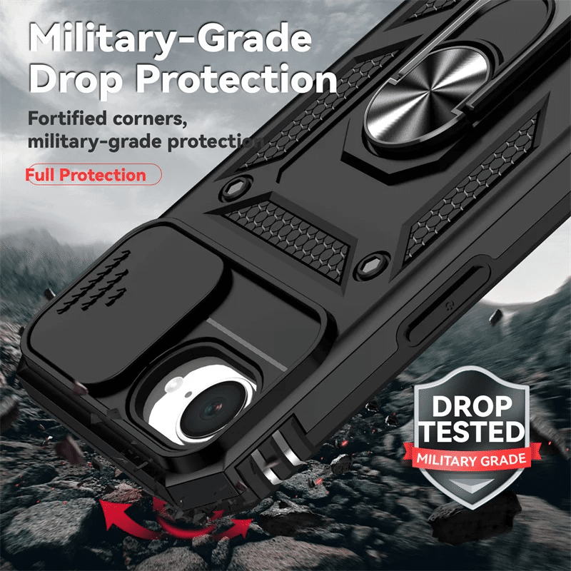 Pokrowiec Camshield Case czarny Honor 400 Pro / 7