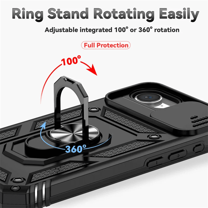 Pokrowiec Camshield Case czarny Honor 400 Pro / 9