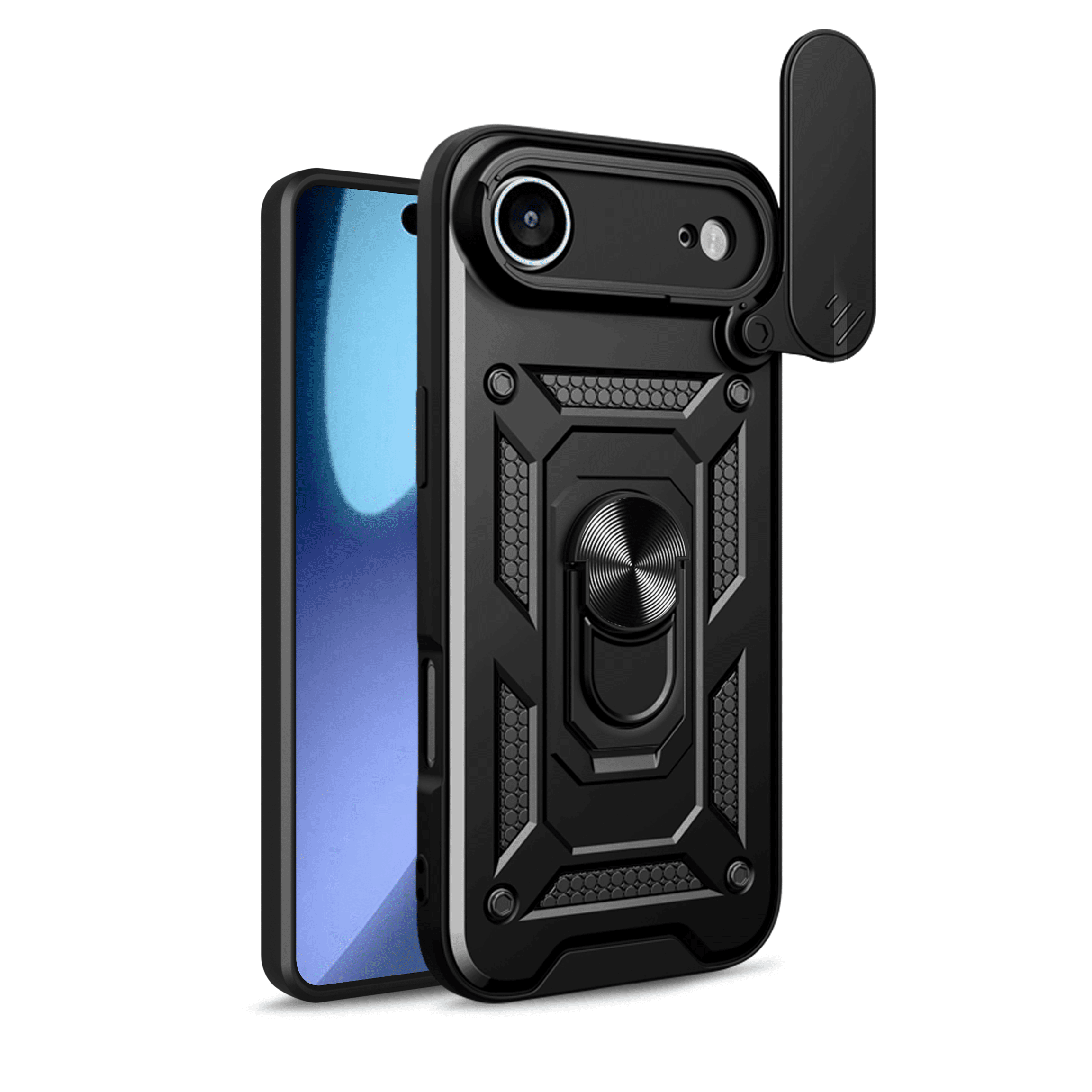 Pokrowiec Camshield Case czarny Apple iPhone 17 Air