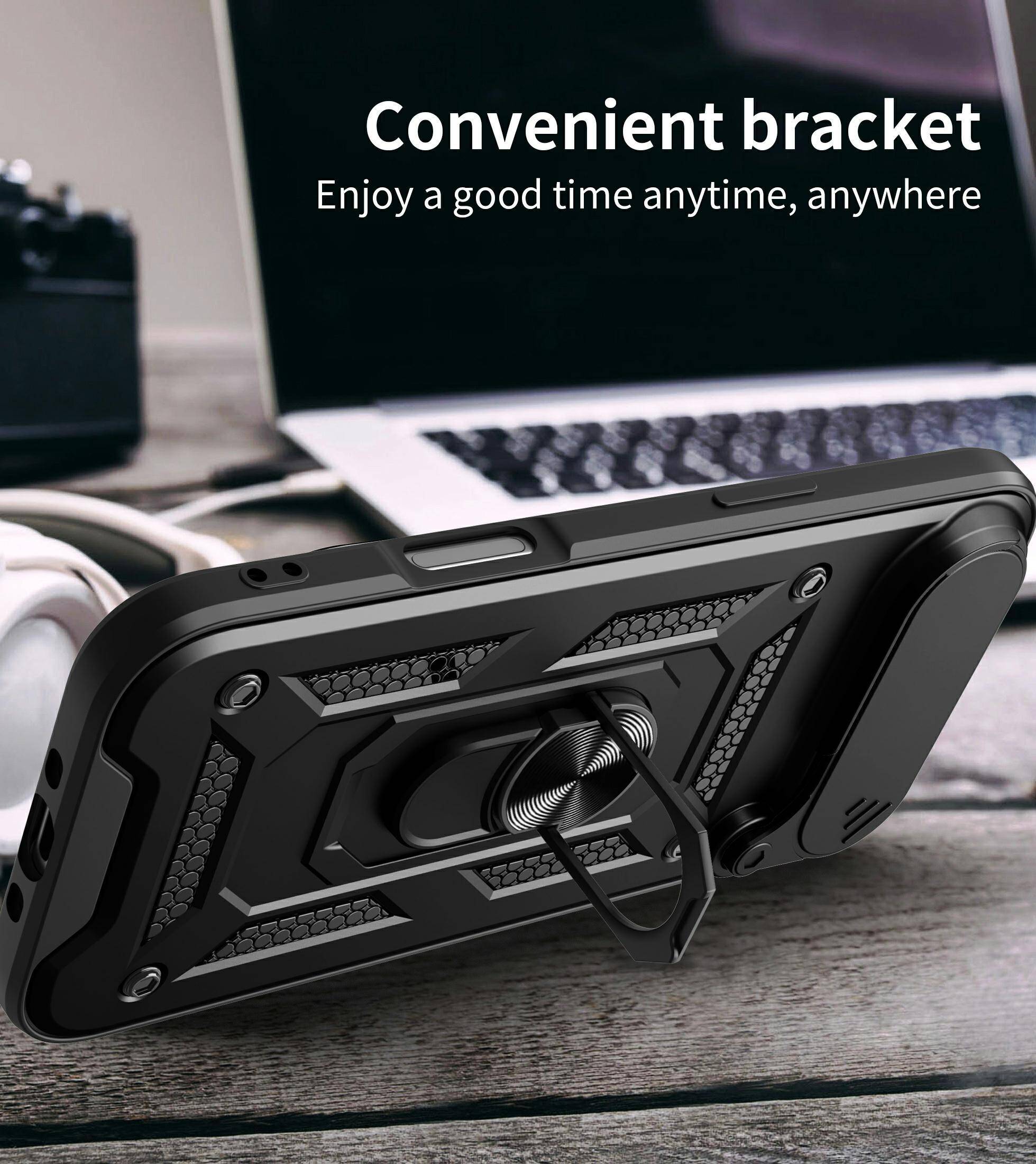 Pokrowiec Camshield Case czarny Apple iPhone 17 Air / 5