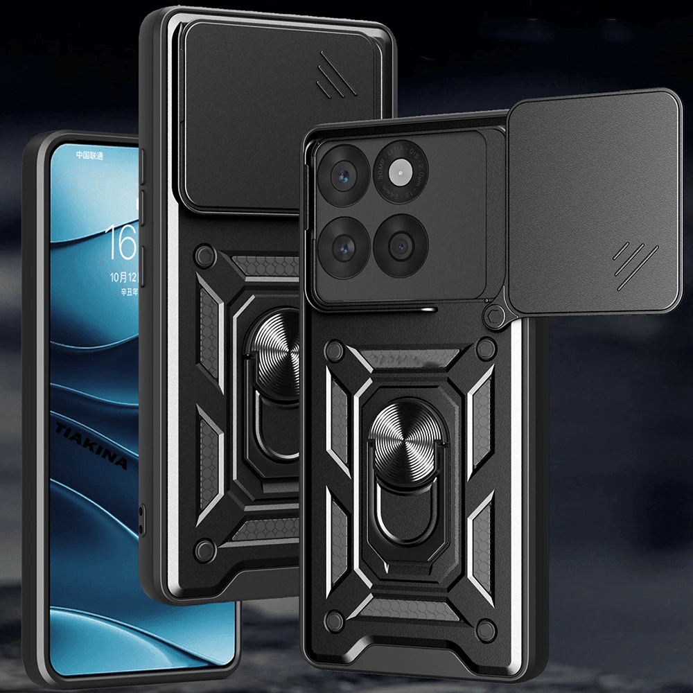 Pokrowiec Camshield Case czarny Motorola Edge 60 Fusion / 2 Pokrowiec Camshield Case czarny Motorola Edge 60 Fusion / 2