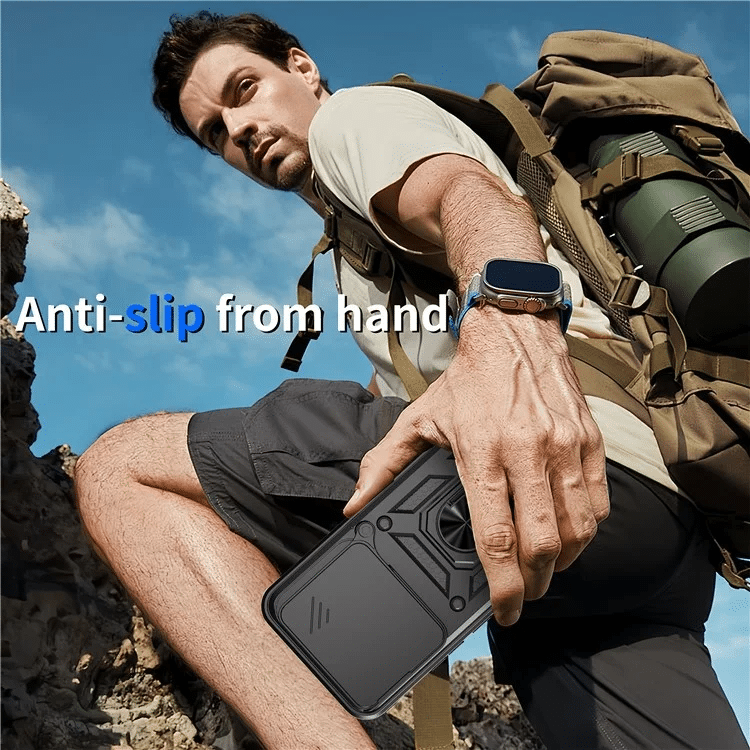 Pokrowiec Camshield Case czarny Motorola Edge 60 Fusion / 3 Pokrowiec Camshield Case czarny Motorola Edge 60 Fusion / 3