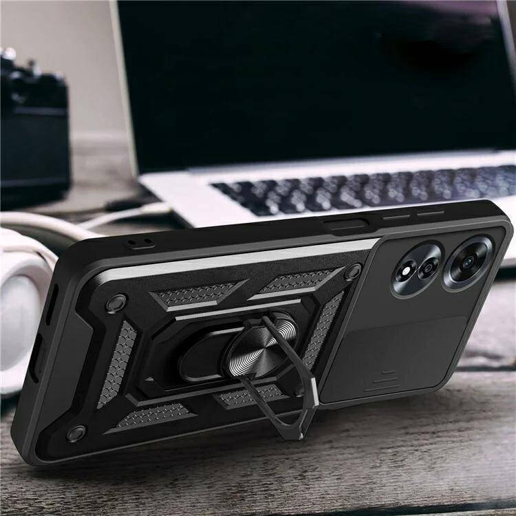 Pokrowiec Camshield Case czarny Oppo A60 / 6