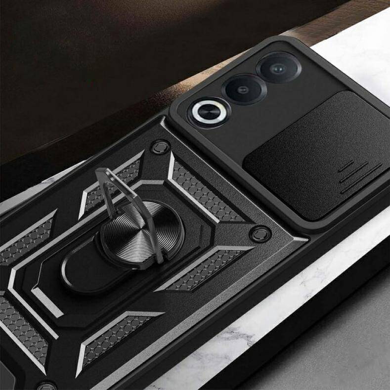 Pokrowiec Camshield Case czarny Oppo A80 5G / 8 Pokrowiec Camshield Case czarny Oppo A80 5G / 8