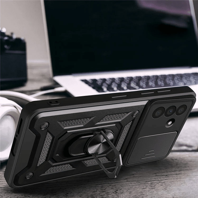Pokrowiec Camshield Case czarny Samsung Galaxy A36 5G / 6 Pokrowiec Camshield Case czarny Samsung Galaxy A36 5G / 6